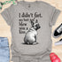 I didn’t fart, my butt just blew a kiss - V9 - Elegant Over The Shoulder T-Shirt